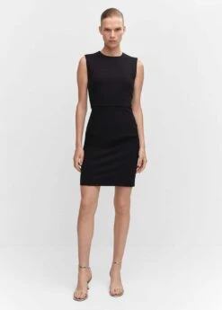 Robe Sans Manches Maille Point De Rome -Mode Nouvelle Magasin 57022886 99 99999999 01