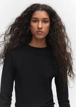 Pull-over Maille Fine Fermeture Éclair -Mode Nouvelle Magasin 57023813 99 D1