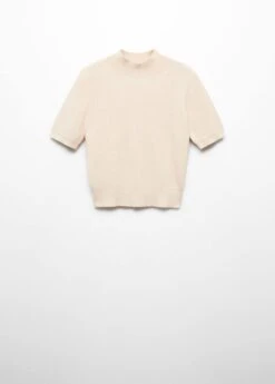 Pull-over Col Montant Manches Courtes 27 Pull-over Col Montant Manches Courtes -Mode Nouvelle Magasin 57023815 08 B