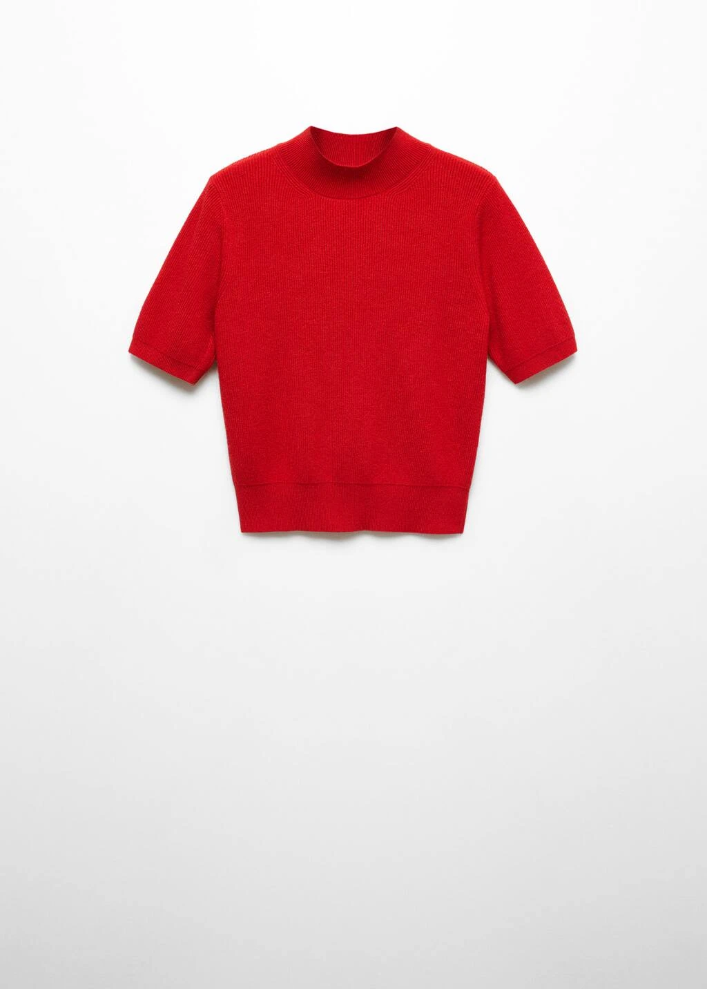 Pull-over Col Montant Manches Courtes 7 Pull-over Col Montant Manches Courtes – Image 7