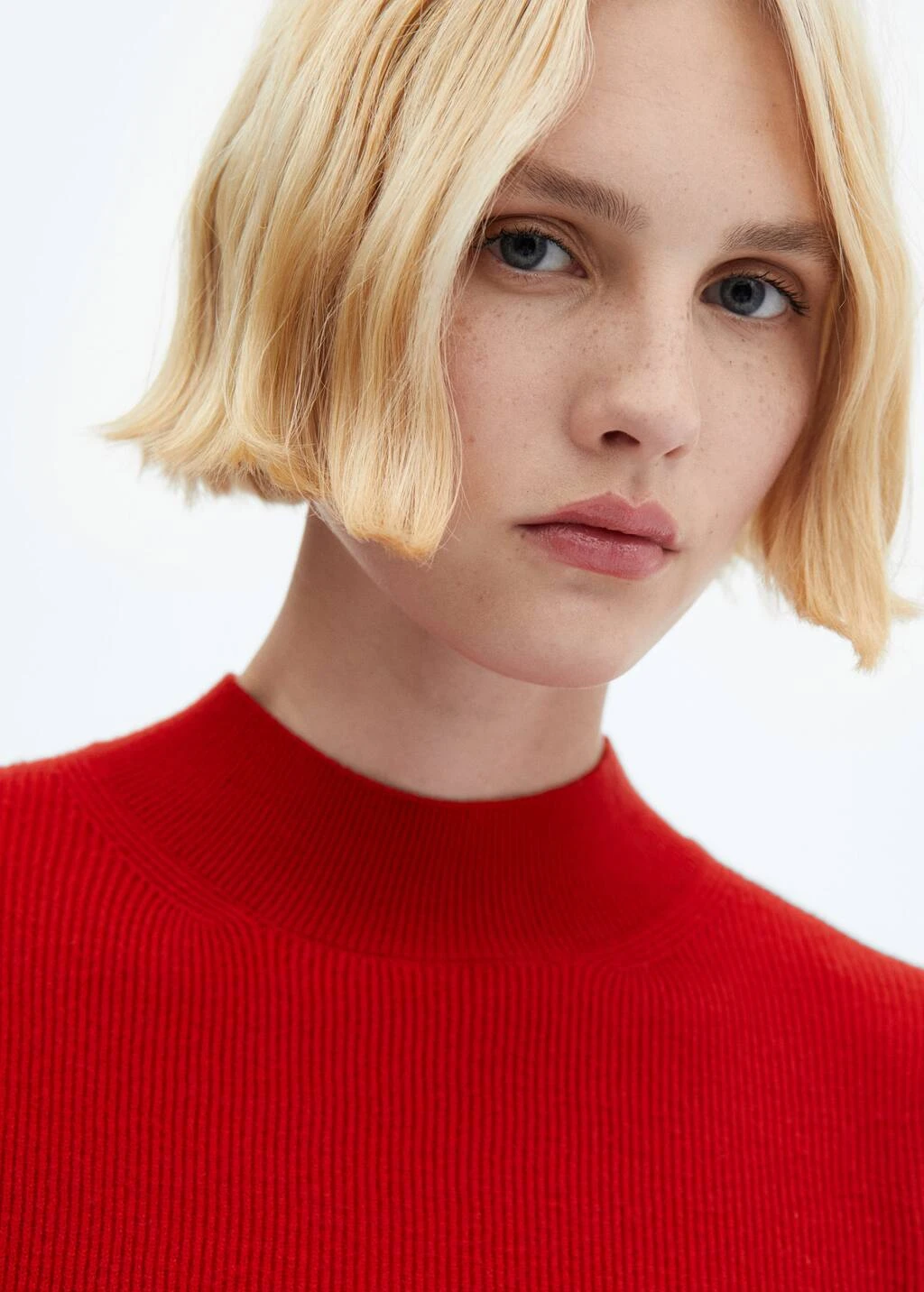 Pull-over Col Montant Manches Courtes 4 Pull-over Col Montant Manches Courtes – Image 4