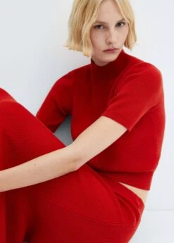 Pull-over Col Montant Manches Courtes 18 Pull-over Col Montant Manches Courtes -Mode Nouvelle Magasin 57023815 70 D2