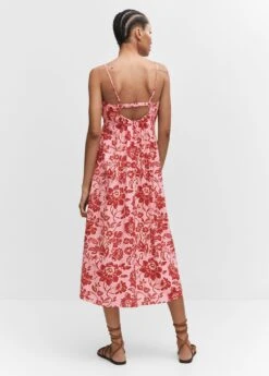 Robe Midi En Imprimé Fleuri -Mode Nouvelle Magasin 57024011 85 R