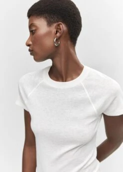 T-shirt Jaspé -Mode Nouvelle Magasin 57024035 01 D1