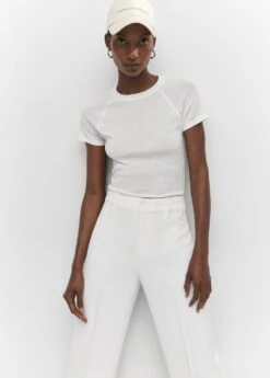 T-shirt Jaspé -Mode Nouvelle Magasin 57024035 01 D2