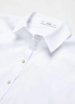 Chemise Coton Crop -Mode Nouvelle Magasin 57024775 01 D8