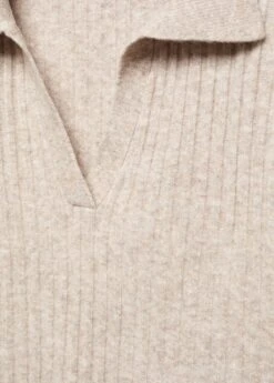 Gilet Maille Col Polo -Mode Nouvelle Magasin 57025796 06 D8