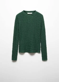 T-shirt Maille Froncée -Mode Nouvelle Magasin 57025811 43 B