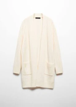 Cardigan Long Côtelé -Mode Nouvelle Magasin 57027726 05 B