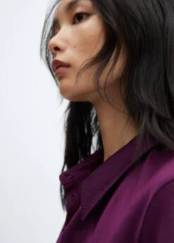 Chemise Texturée Satinée -Mode Nouvelle Magasin 57027729 65 D1