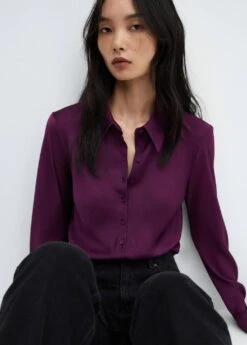 Chemise Texturée Satinée -Mode Nouvelle Magasin 57027729 65 D2