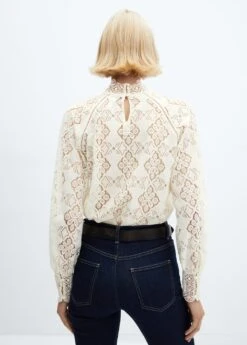 Blouse Détails Ajourés -Mode Nouvelle Magasin 57027730 02 R