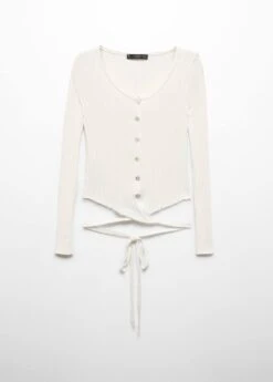 Cardigan Cache-cœur Nœud -Mode Nouvelle Magasin 57027755 05 B