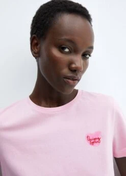 T-shirt Solidaire Message Brodé -Mode Nouvelle Magasin 57027759 85 D1