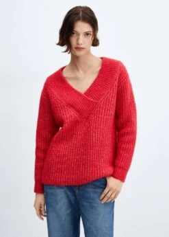 Pull-over Grosse Maille Col V