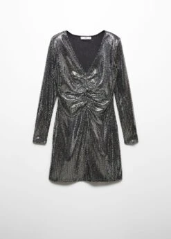 Robe Froncée Sequins -Mode Nouvelle Magasin 57029105 PL B