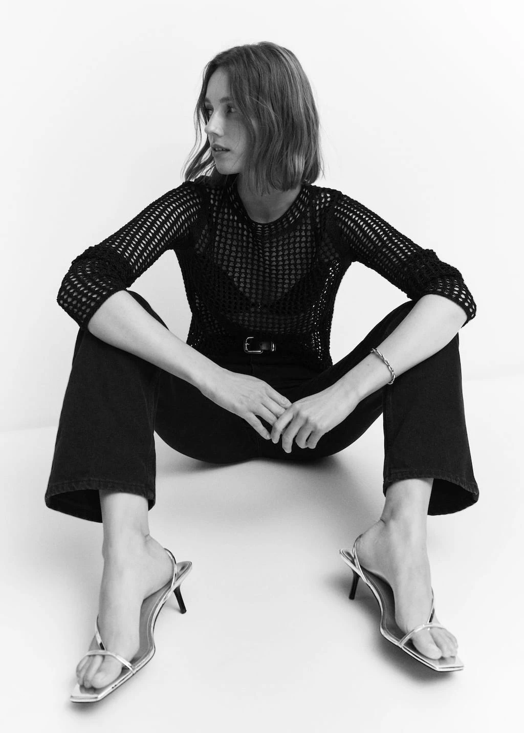 Pull-over Ajouré Lurex 5 Pull-over Ajouré Lurex – Image 5