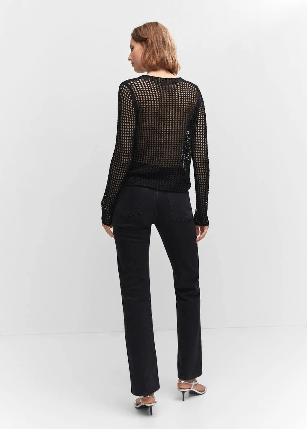 Pull-over Ajouré Lurex 3 Pull-over Ajouré Lurex – Image 3