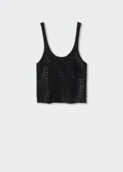 Top Lurex Maille Ajourée -Mode Nouvelle Magasin 57030256 99 B