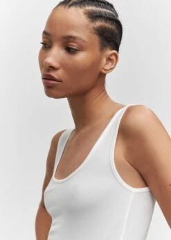 Débardeur Décolleté Plongeant -Mode Nouvelle Magasin 57032882 01 D1