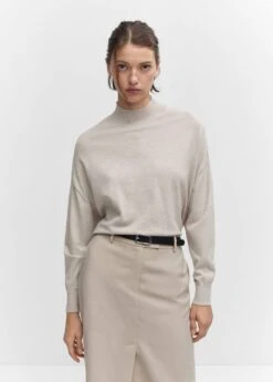 Pull-over Oversize Col Montant