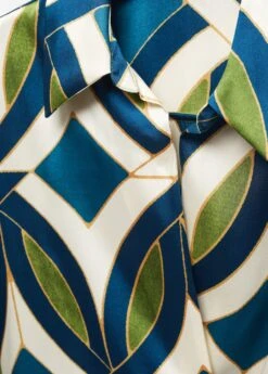 Robe Satinée Imprimée -Mode Nouvelle Magasin 57034434 52 D8