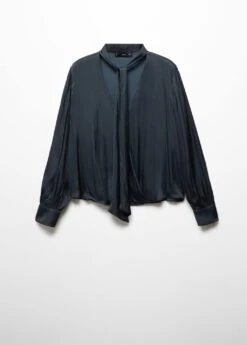 Blouse Satinée Nœud -Mode Nouvelle Magasin 57035791 95 B