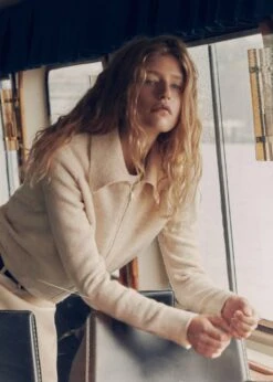 Veste Maille Fermeture Éclair -Mode Nouvelle Magasin 57035796 05 D6