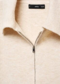 Veste Maille Fermeture Éclair -Mode Nouvelle Magasin 57035796 05 D8