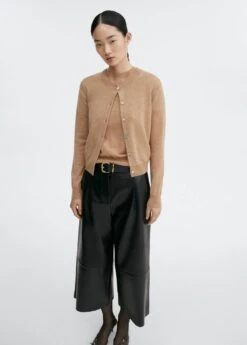 Cardigan Laine Col Rond