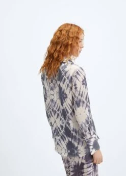 Chemise Tie And Dye Satinée -Mode Nouvelle Magasin 57035811 68 R