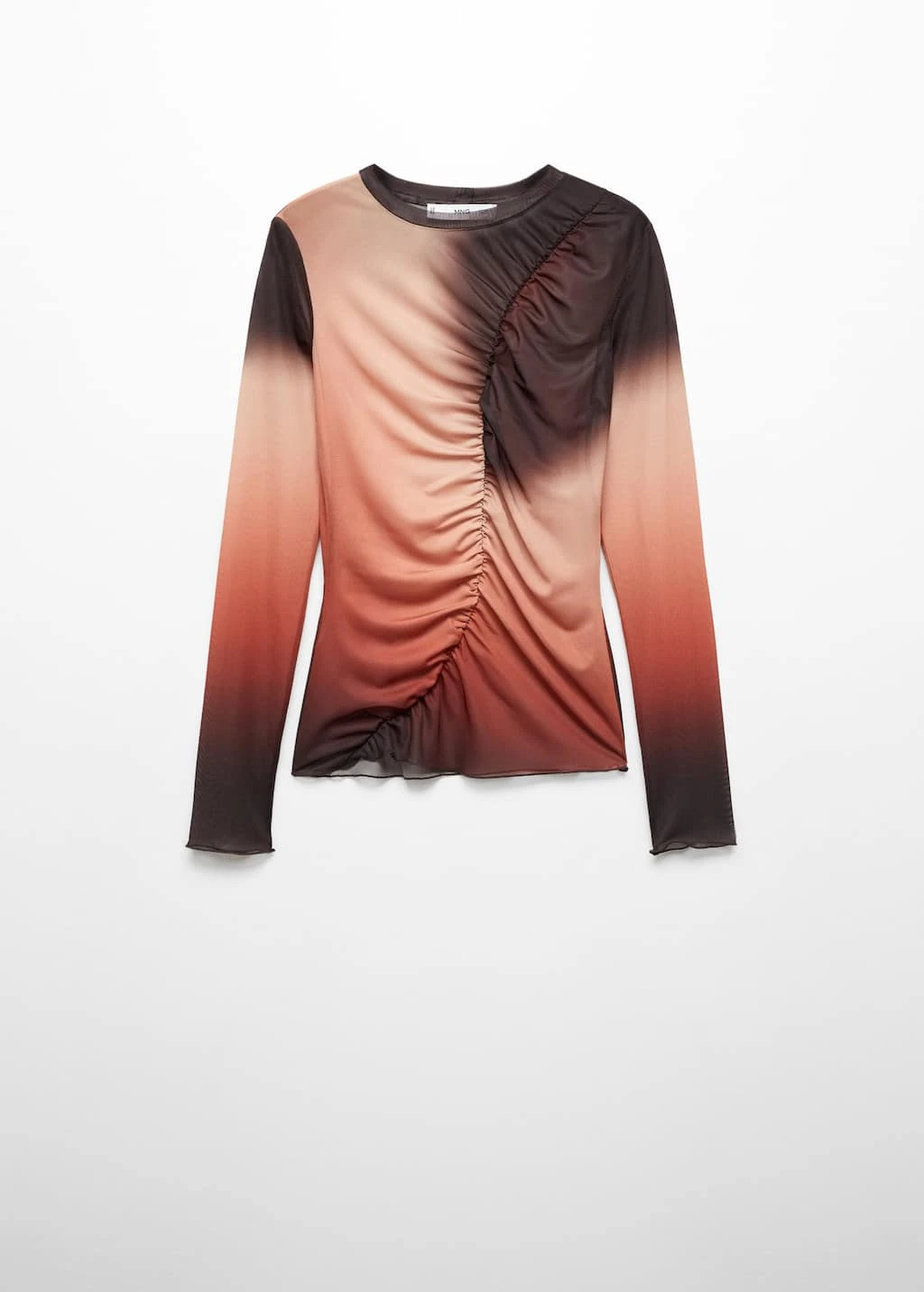 T-shirt Dégradé Détail Froncé 7 T-shirt Dégradé Détail Froncé – Image 7