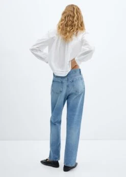 Blouse Coton Détails Ajourés -Mode Nouvelle Magasin 57037118 01 R