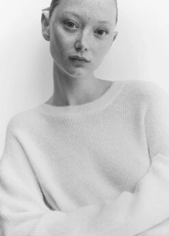 Pull-over Droit Col Rond -Mode Nouvelle Magasin 57038273 01 D1