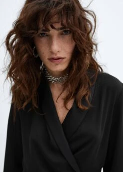 Robe Cache-cœur Revers -Mode Nouvelle Magasin 57039110 99 D1