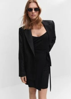 Robe Cache-cœur Nœud 16 Robe Cache-cœur Nœud -Mode Nouvelle Magasin 57040297 99 D2