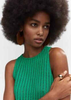 Top Maille Ajourée -Mode Nouvelle Magasin 57040299 43 D1