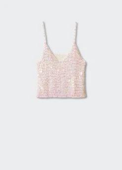 Top Crochet Sequins -Mode Nouvelle Magasin 57040340 90 B