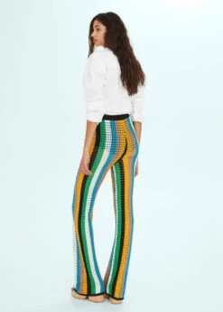 Pantalon Maille Ajourée -Mode Nouvelle Magasin 57040378 15 R