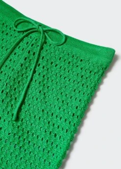 Pantalon Maille Ajourée -Mode Nouvelle Magasin 57040378 43 D8