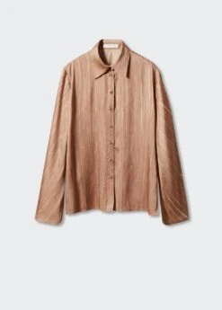 Chemise Plissée Satinée -Mode Nouvelle Magasin 57040689 30 B