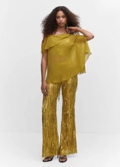 Top Franges Métallisées -Mode Nouvelle Magasin 57040776 36 99999999 01