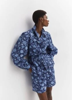 Short à Fleurs 11 Short à Fleurs -Mode Nouvelle Magasin 57042002 52 D2