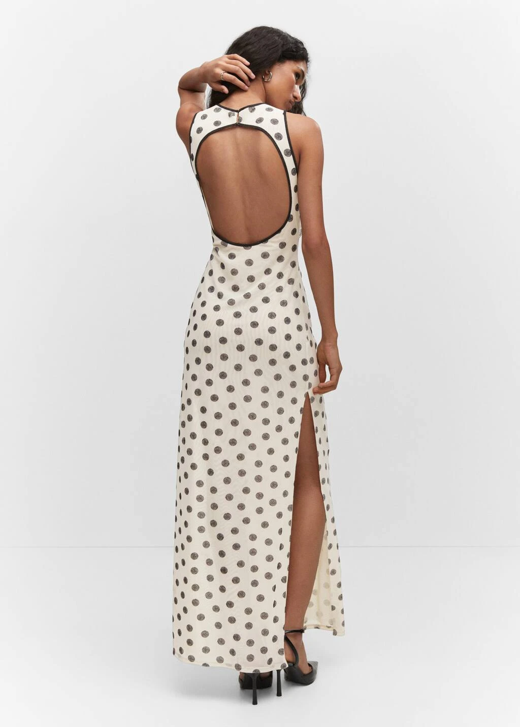 Robe Imprimée Ouverture Dos 3 Robe Imprimée Ouverture Dos – Image 3