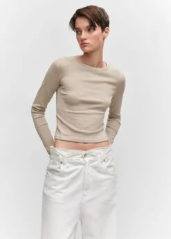 T-shirt Coton Coutures -Mode Nouvelle Magasin 57045793 06