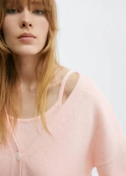 Cardigan Cachemire Boutons -Mode Nouvelle Magasin 57045800 81 D1