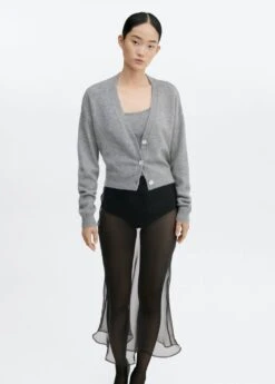 Cardigan Cachemire Boutons -Mode Nouvelle Magasin 57045800 94