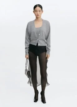 Cardigan Cachemire Boutons -Mode Nouvelle Magasin 57045800 94 99999999 01