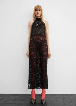 Robe Dentelle Emmanchures Américaines