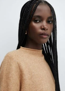 Robe Maille Col Montant -Mode Nouvelle Magasin 57047726 09 D1